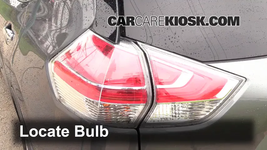 2014 Nissan Rogue SL 2.5L 4 Cyl. Lights Turn Signal - Rear (replace bulb)
